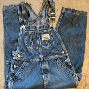 Vintage LUCKY BRAND kids size 6 workwear overalls dungarees
